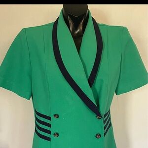 Green blazer